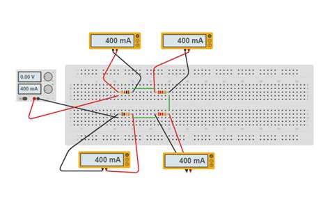 Circuit Design Circuito En Serie Tinkercad