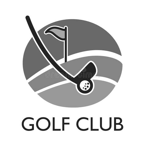 Golf La Plantilla O El Icono Del Logotipo Del Club De Campo Para El