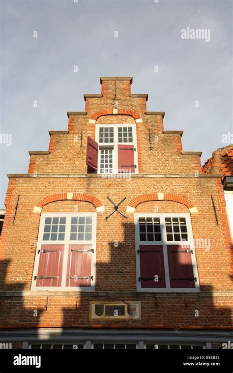 Streets Of Brielle South Holland The Netherlands Stock Photo Alamy