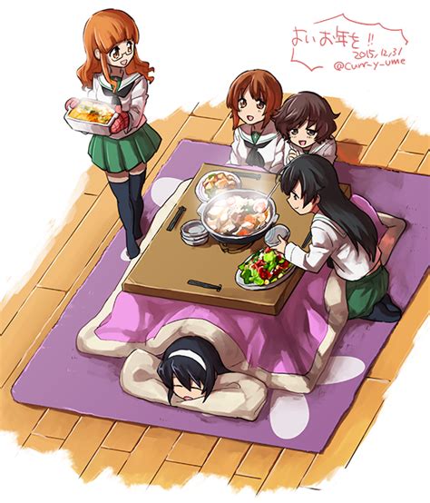 Nishizumi Miho Akiyama Yukari Takebe Saori Reizei Mako And Isuzu