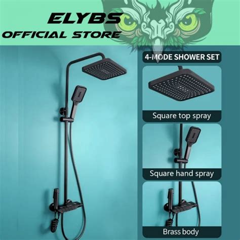 Jual Shower Set Kamar Mandi Minimalis Hand Spray Gun Hidden Faucet Hot Cold Jakarta Barat