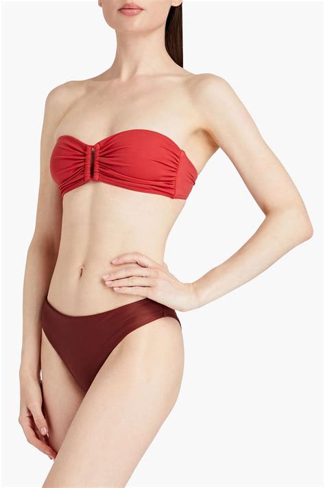 Zimmermann Bandeau Bikini Top The Outnet