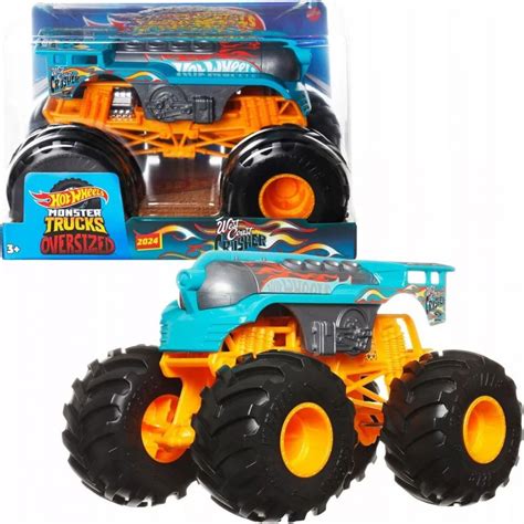 Hot Wheels Monster trucks velký truck West Coast Crusher 4KIDS cz