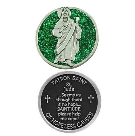 Companion Coin St Jude Religious T Keepsake Pt689