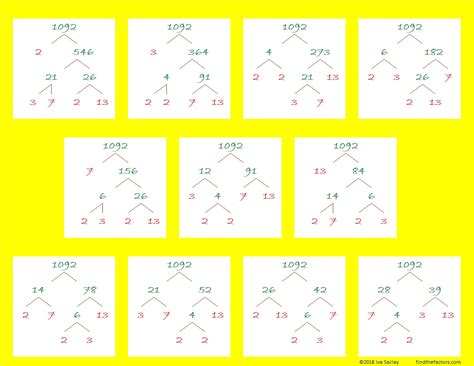 452 Factor Tree