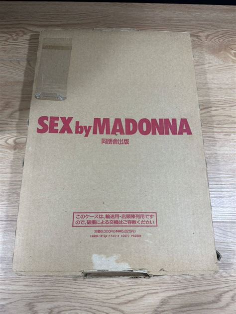 Yahoo オークション K 062 希少 当時物 マドンナ 写真集 SEX by M
