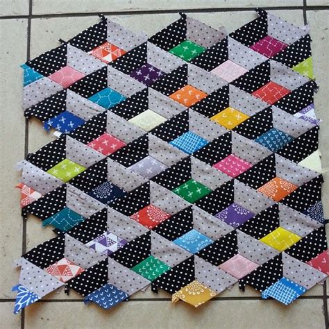 2 Minute Video Tutorial 3d Hexagon Quilt Block Artofit