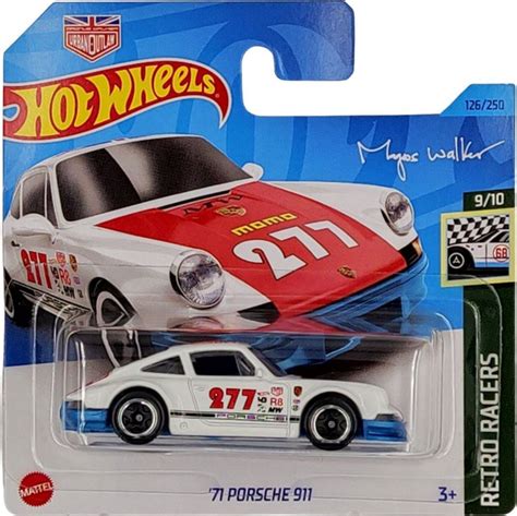 Игрушечная машинка Hot Wheels 71 Porsche 911 White базовая коллекция 2023 г 126 250 купить