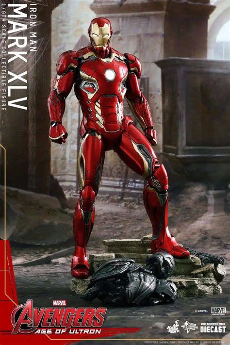 Marvel Avengers Age Of Ultron Iron Man Collectible Figure Mark Xlv Hot Toys Toywiz