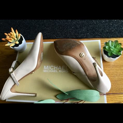 Michael Kors Shoes Michael Kors Nude Pink Heels Poshmark