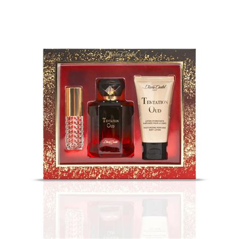 Tentation Oud Eau De Parfum 100ml & Moisturising Perfumed Body Lotion ...