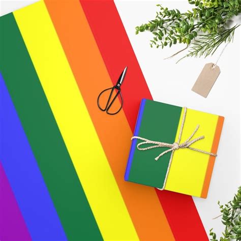 Gay Wrapping Paper Etsy