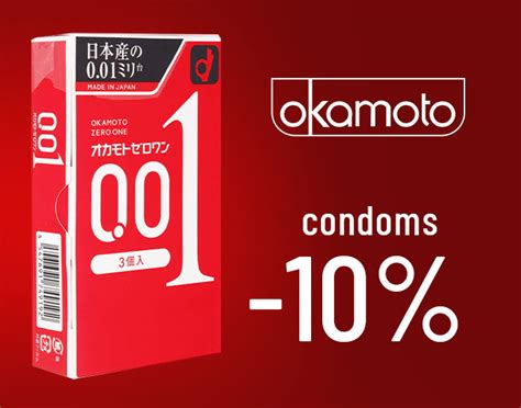 Okamoto Lorena - Okamoto Zero One 001 condoms 3 Box ️ WorldCondoms