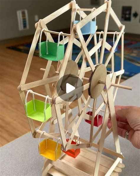 Emily Shane On Instagram Popsicle Stick Ferris Wheel Design With 4th