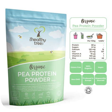 Organic Pea Protein Powder | TheHealthyTree Company
