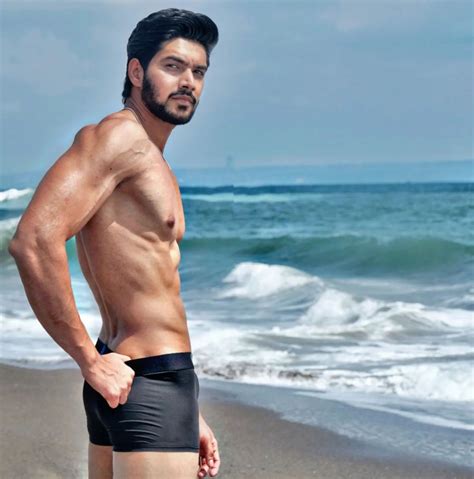 Shirtless Bollywood Men Hot Model Strips At The Beach For A Sexy Underwear Shoot
