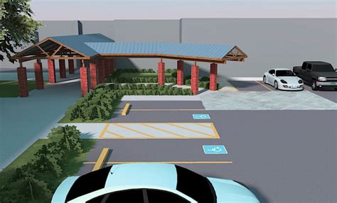 Exterior Rendering – Parking Upgrade | JC