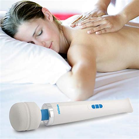 Helisun Magic Massager Rechargeable Cordless Wand Massager Usb Charging