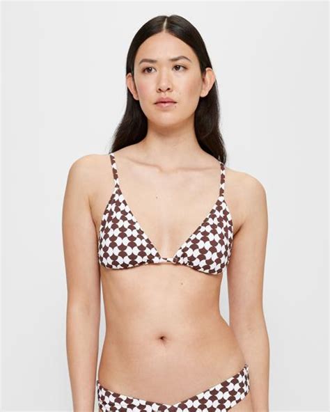 Smooth Triangle Bikini Swim Top Target Australia