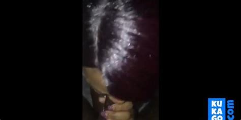 Amateur Ebony Babe Sloppy Big Black Cock Blowjob Tnaflix