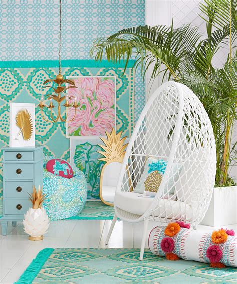 Lilly Pulitzer Decorated Rooms Shelly Lighting