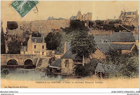La Fresnaye sur Chédouet - ACMP2-72-0105 - FRESNAY-SUR-SARTHE - pont et