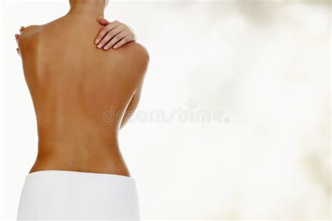 Beautiful Naked Female Back Stock Photo Image Of Healthy Bottom 223126582