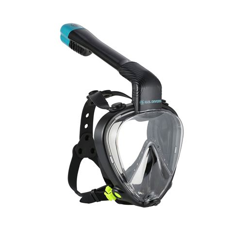 Us Divers Dryview Full Face Snorkeling Mask For Adults Distortion