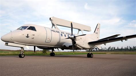 Saab Delivers First Early Warning Aircraft To Polish Air Force