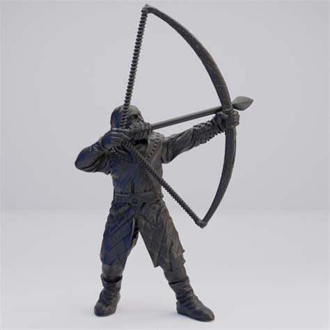 Hot Goblin 中世弓兵C ミニチュア ホットゴブリン 弓使いTRPG