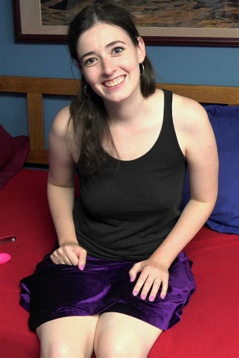 Naughty Brunette Chloe Faye Spreads Her Legs And Masturbates With