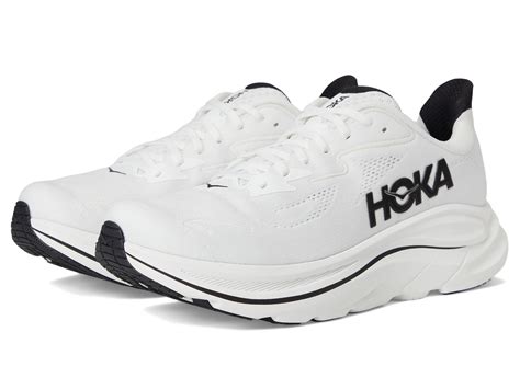 Hoka Men's Clifton 10 Sneaker, White/Black for sale | Katy, TX | Nellis ...