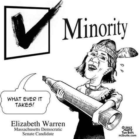 Marty Two Bulls Real Injun Elizabeth Warren ICT News