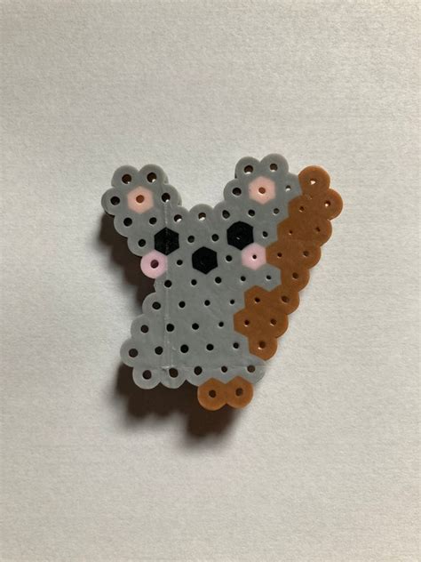 Cute Koala Magnet Koala Perler Bead Perler Bead Art T Etsy