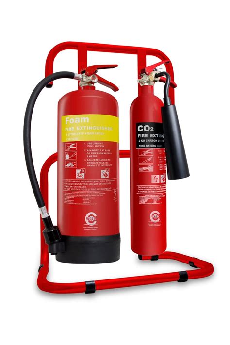 Buy Extra Value Set Fire Extinguisher 6 LTR FOAM 2 KG CO2 Fire