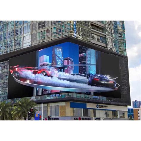 Naked Eye Hologram Technology Immersive Advertising D Video Wall Screen Waterproof P P P