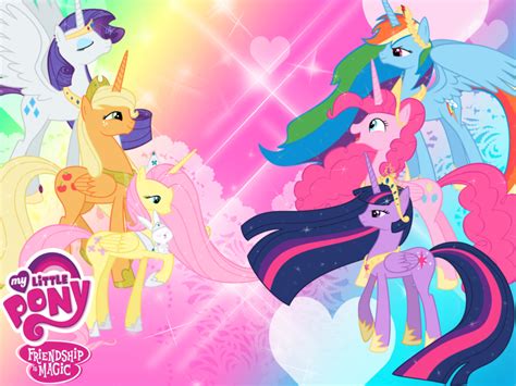 My little pony princess Wallpaper by Invader-Zil on DeviantArt