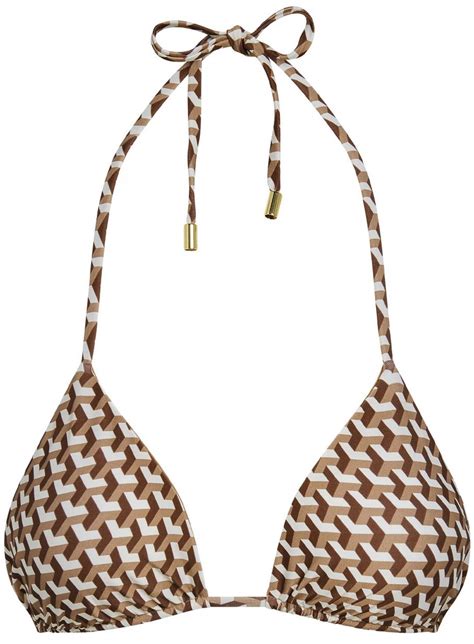 Palma Bikini Top Husk Geo CelebStyle Org