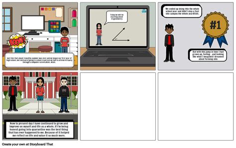 Mini Graphic Novel Bildungsroman Memoir Storyboard