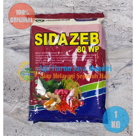 Jual Fungisida Kontak SIDAZEB 80 WP 1 Kg Obat Pembasmi Jamur Penyakit