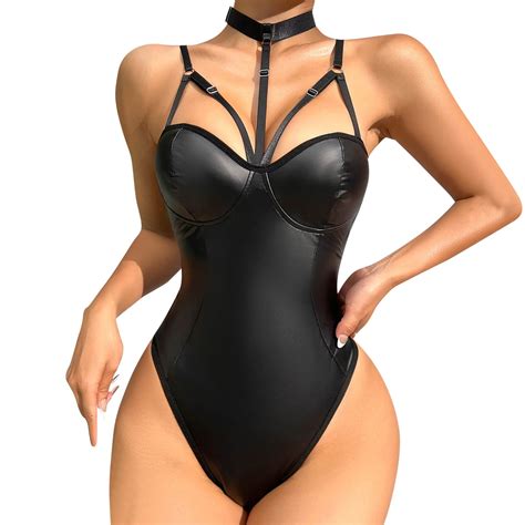 Yuhaotin Valentines Day Lingerie Plus Size X Lingerie Pc Leather