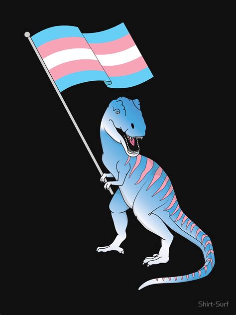 Best Lgbt Dinosaur Pride Flag T Rex Gay Lesbian Trans Trex Rainbow T Shirt By Shirt Surf
