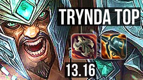 Trynda Vs Fiora Top 2 8m Mastery 6 1 4 700 Games Dominating