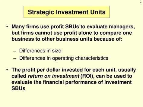 strategic investment units  transfer pricing powerpoint