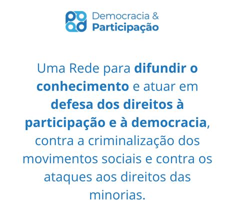 Democracia Participação Início