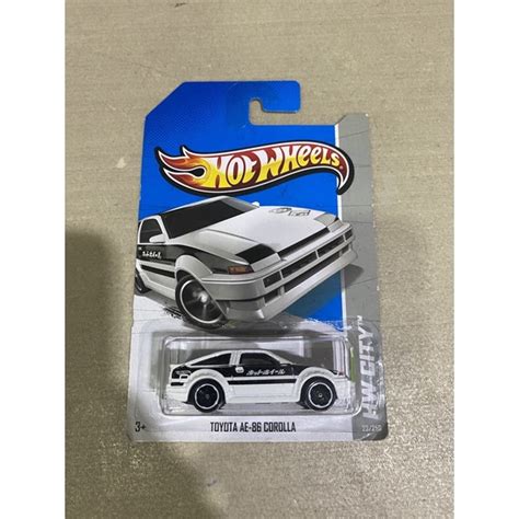 Hot Wheels Toyota AE 86 Corolla HW City Shopee Thailand