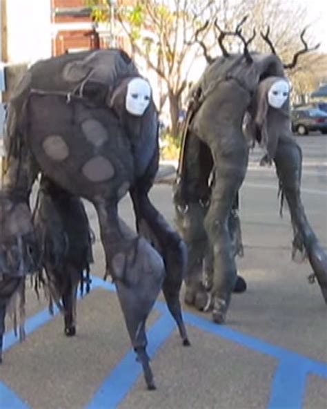 Four Legged Costumes Inspired By Dark Crystal And Miyazakis Spirit