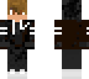 boy in a black hoodie | Minecraft Skins