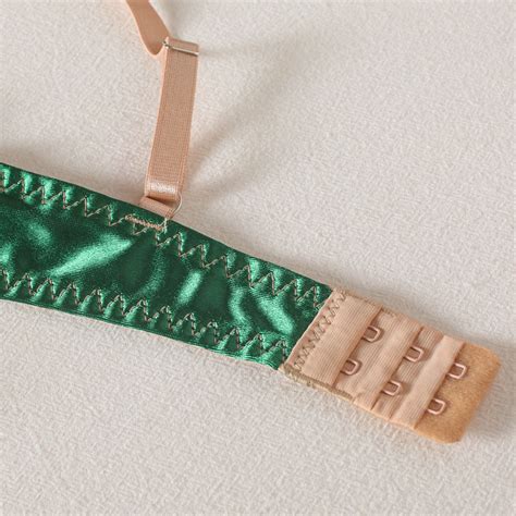 Women 2 Pieces Sexy Lingerie Set Lace Sheer Floral Embroidery Sheer Bra Delicate Underwear Hip