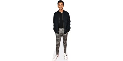 Matt Cornett Blue Jacket Cardboard Cutout Celebrity Cutouts